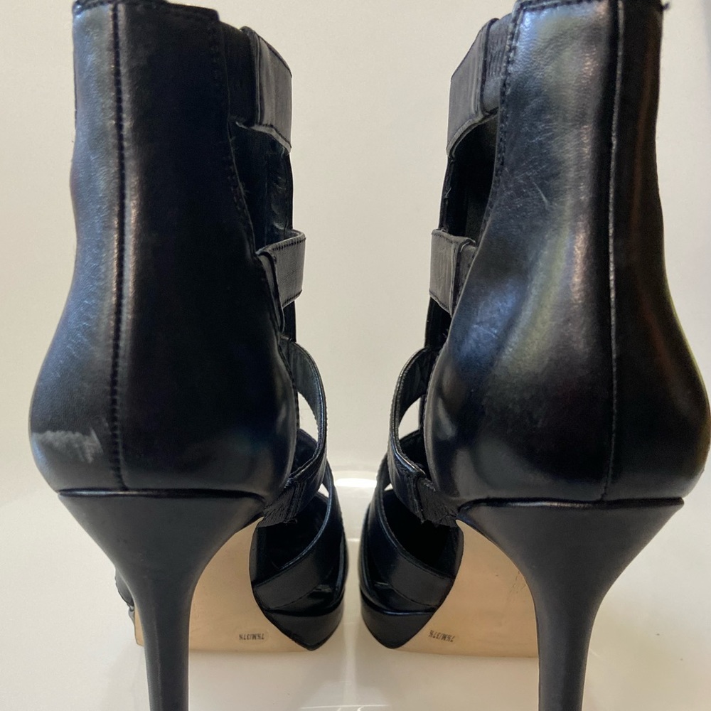 Bcbgeneration Caged Black Platform Pump - Size 7.5 - image 7